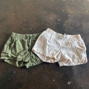 Linen shorts